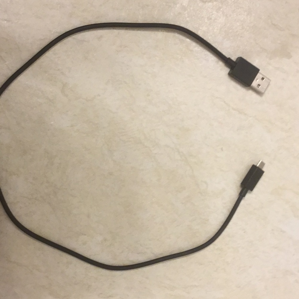 Micro USB charging wire.